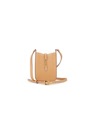 YSL Le 5 A 7 mini vertical bag in shiny leather
