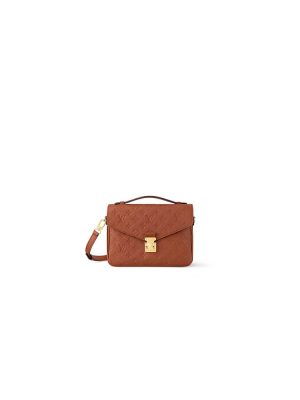 Cognac Brown LV Pochette Metis (High-end level)
