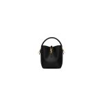 BLACK YSL LE 37 small in shiny leather