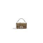 Gray Green Fendi Mini Baguette