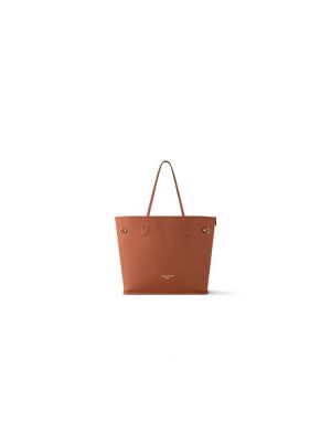 Tan LV Neverfull Inside Out MM