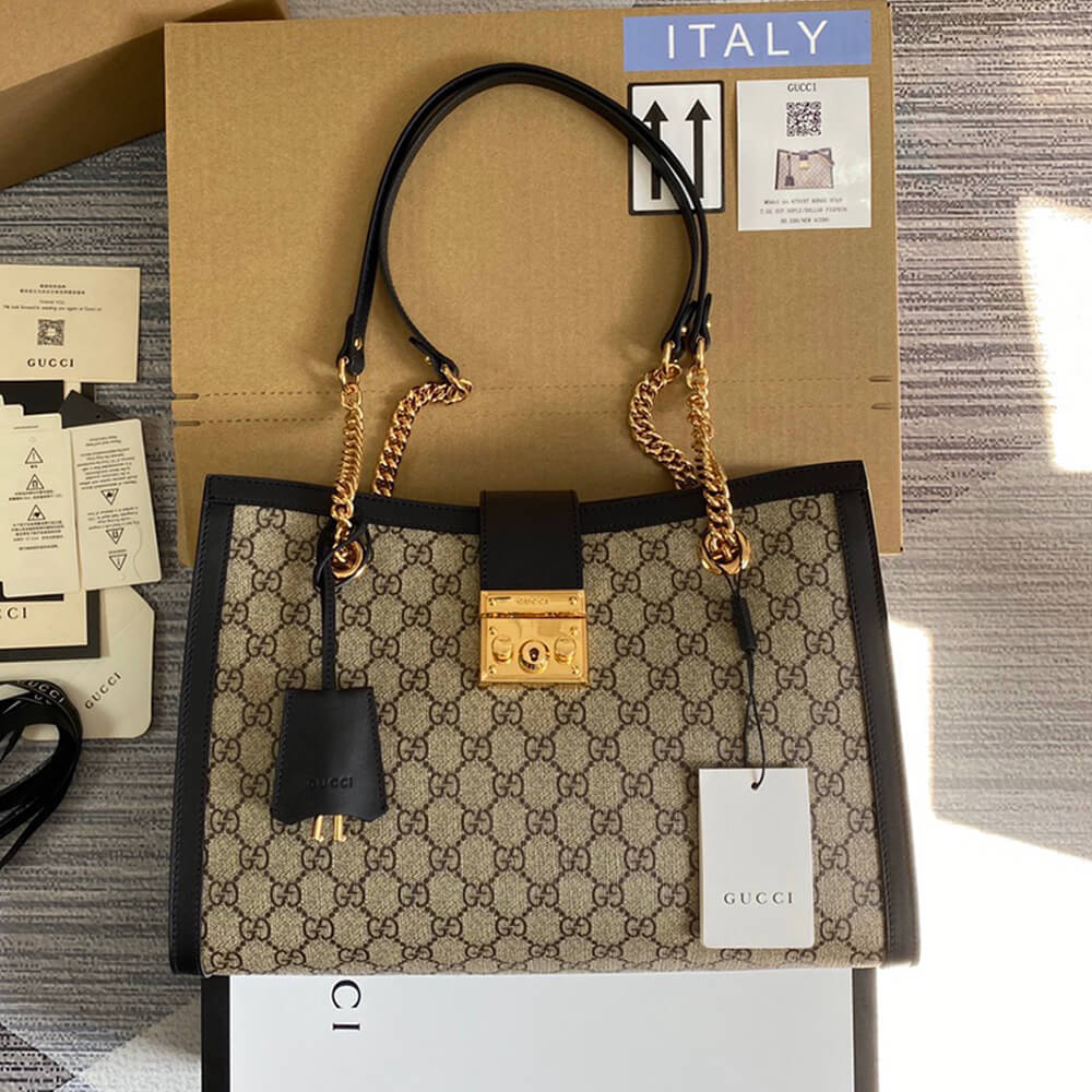 Padlock medium GG shoulder bag - Image 2